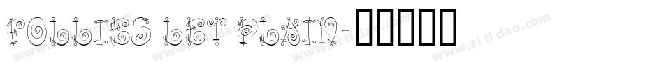Follies LET Plain字体转换